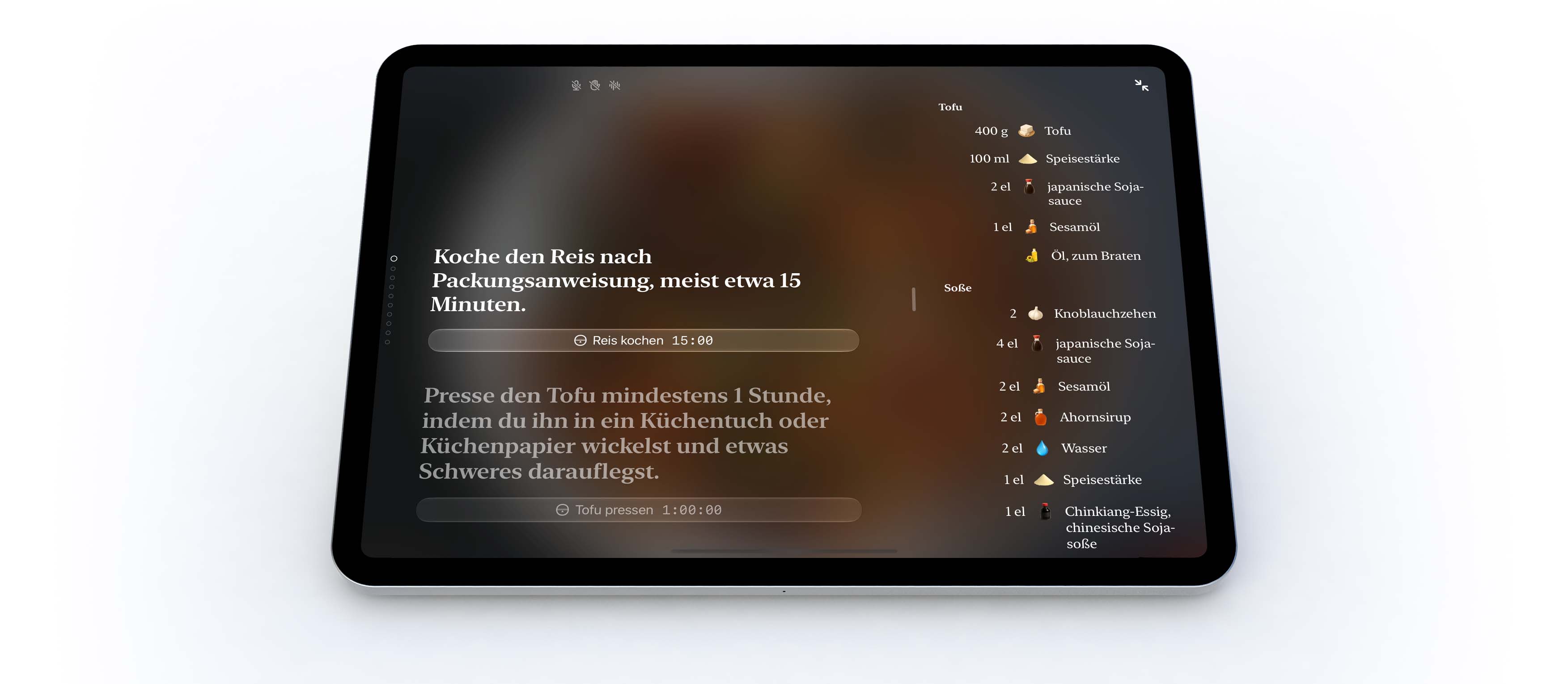 Plantry auf dem iPad